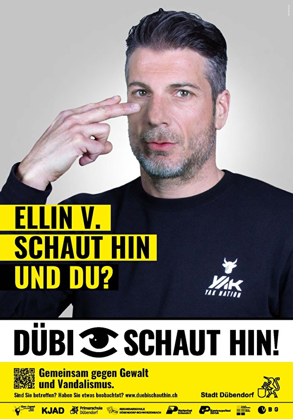 Ellin V. schaut hin - und du? Gemeinsam gegen Gewalt und Vandalismus