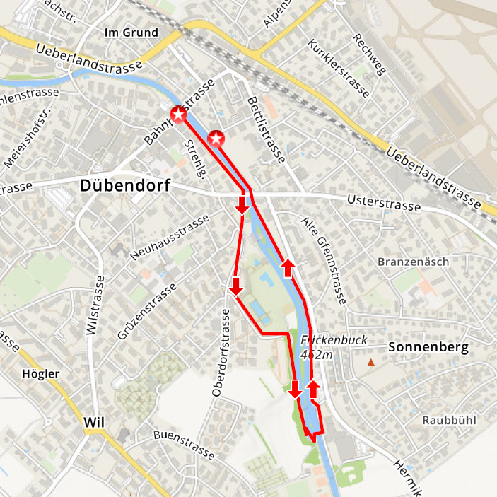 Gschichtli-Weg Plan