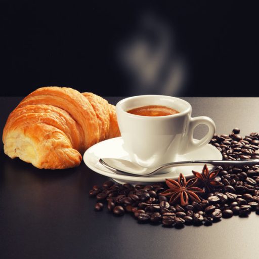 Café croissant