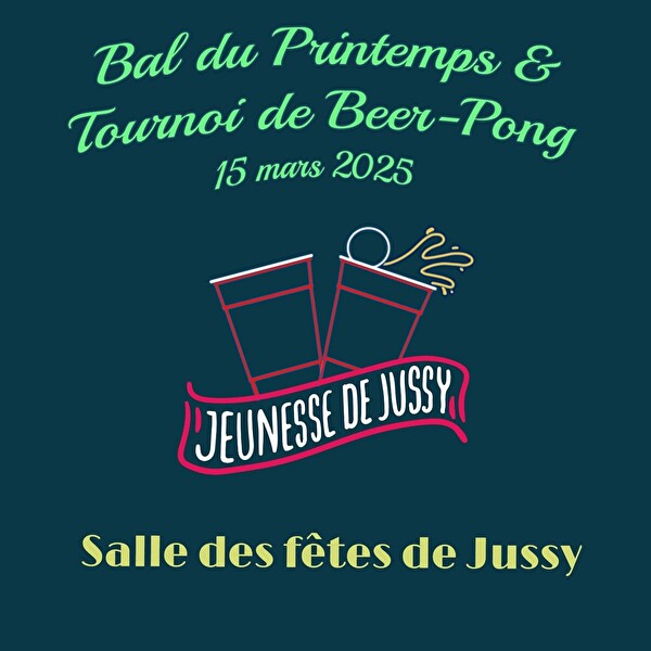 Flyer bal du printemps