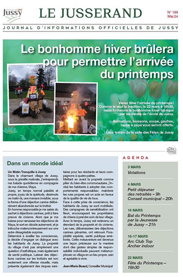 Le Jusserand mars 2024