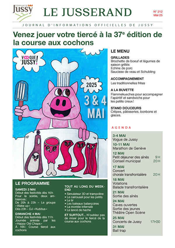 Le Jusserand mai 2025