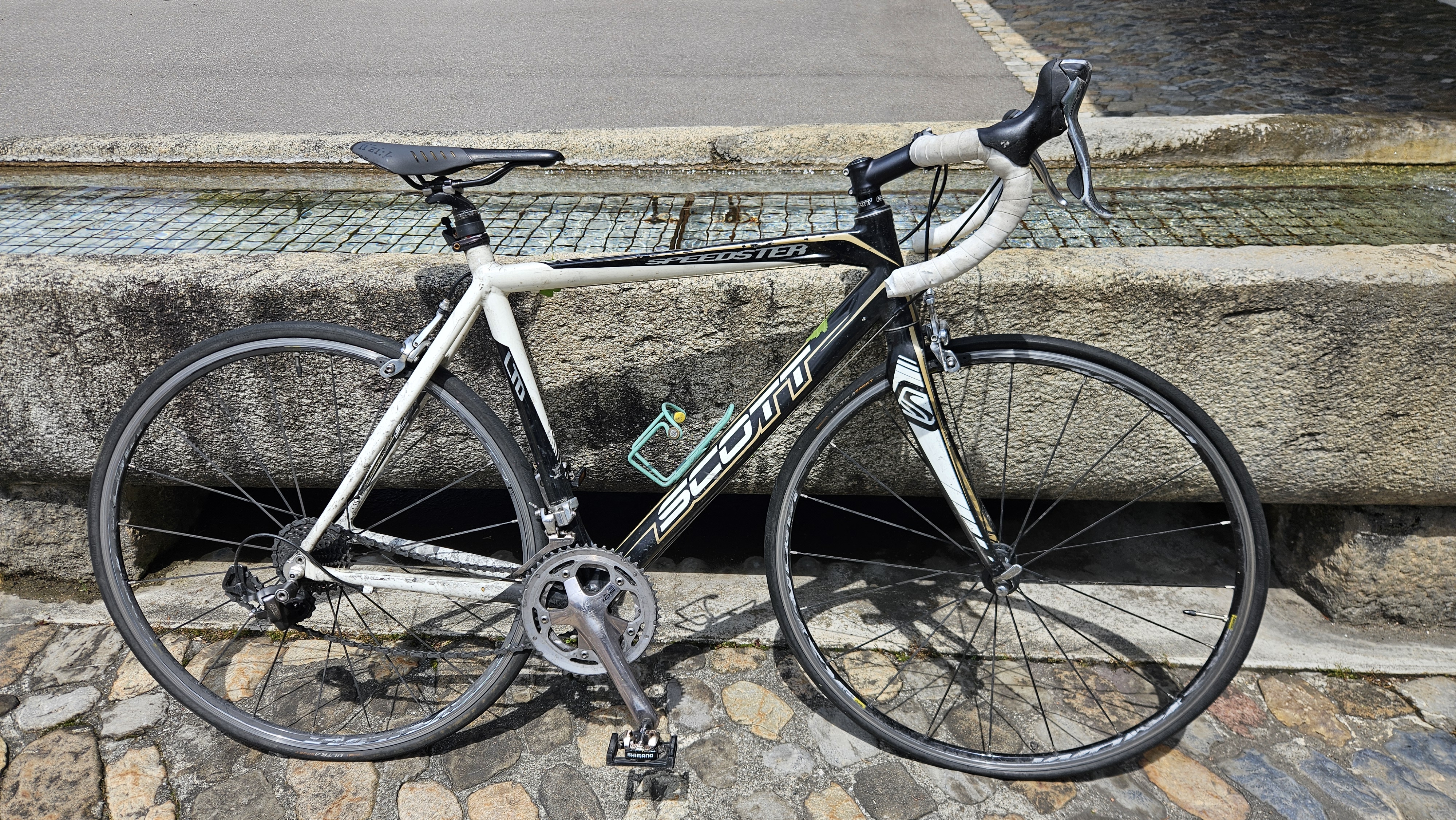 Fahrrad Scott, Speedster LTD schwarz/weiss