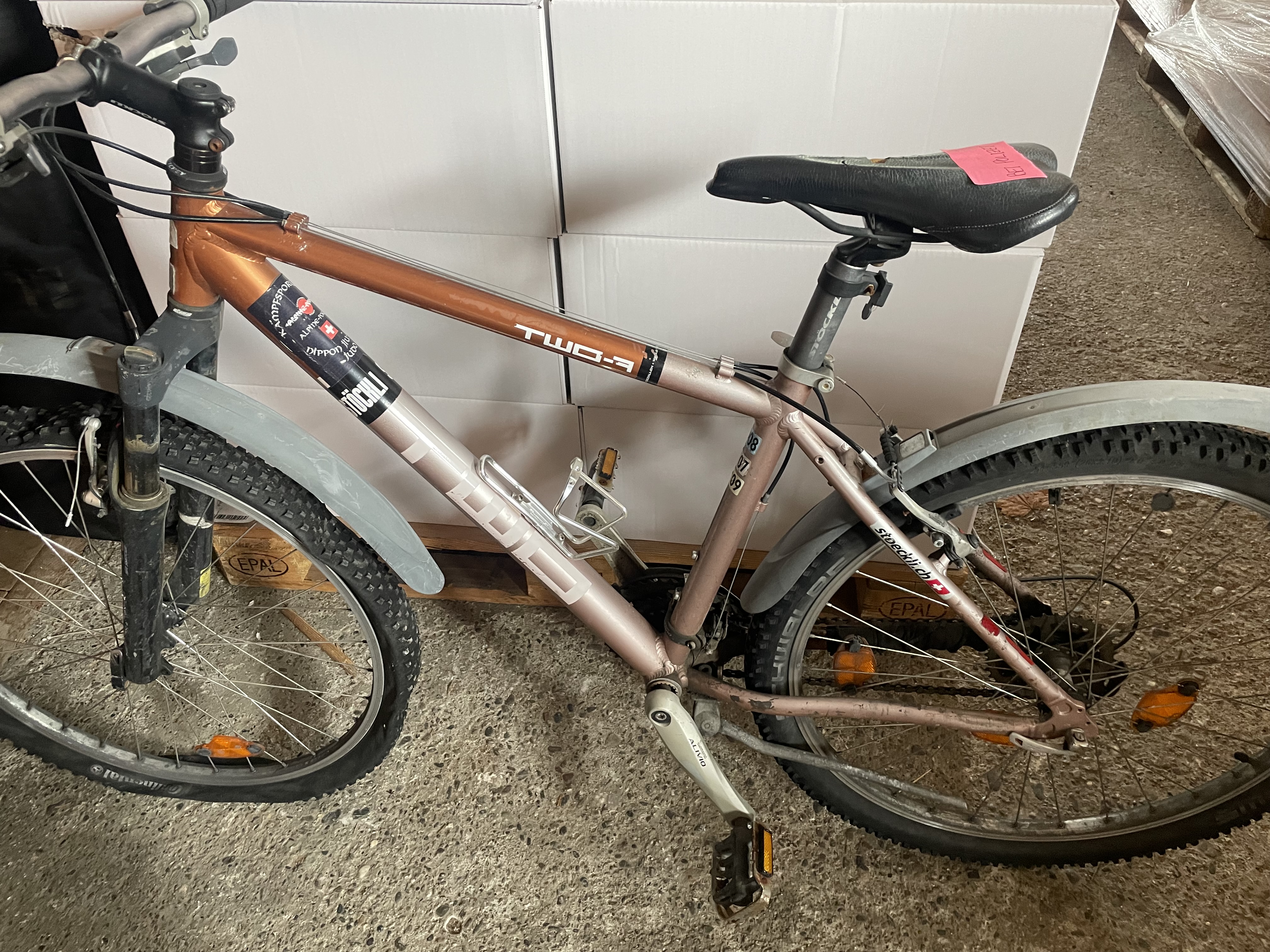 Fahrrad Stöckli braun