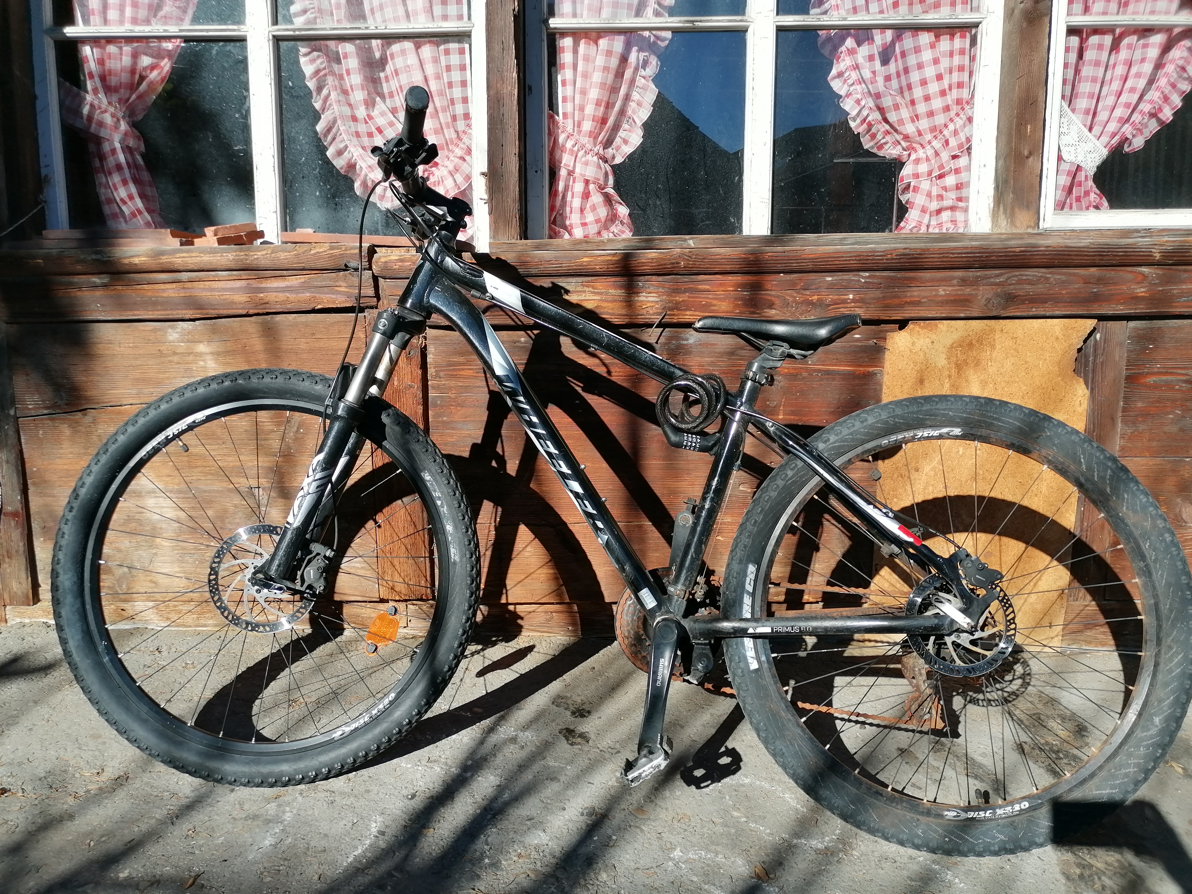 Fahrrad Wheeler schwarz