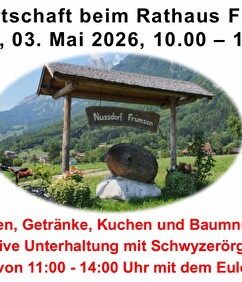 slowUp Festwirtschaft beim Rathaus Frümsen 