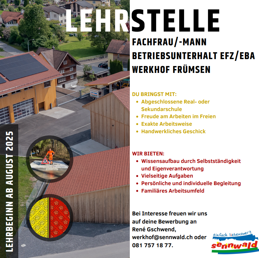 Ausschreibung Lehre