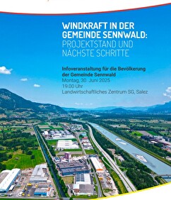 Informationsveranstaltung Windenergie Sennwald