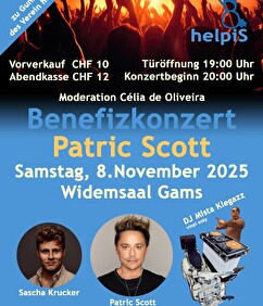 Benefizkonzert zugunsten Verein helpiS