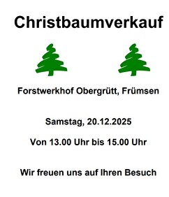 Christbaumverkauf FOG
