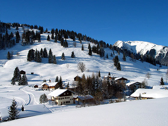 Foto St. Margrethenberg mit Skilift Tristeli