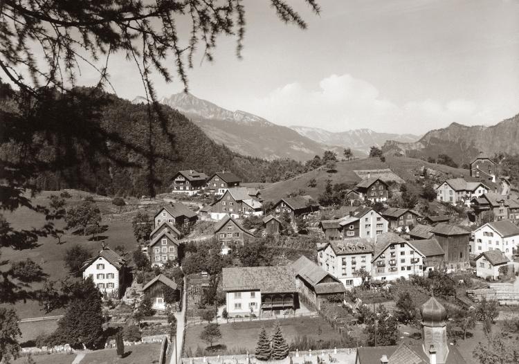 Ansicht Pfäfers Platte 