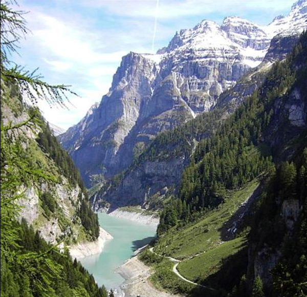 Stausee Gigerwald im Calfeisental