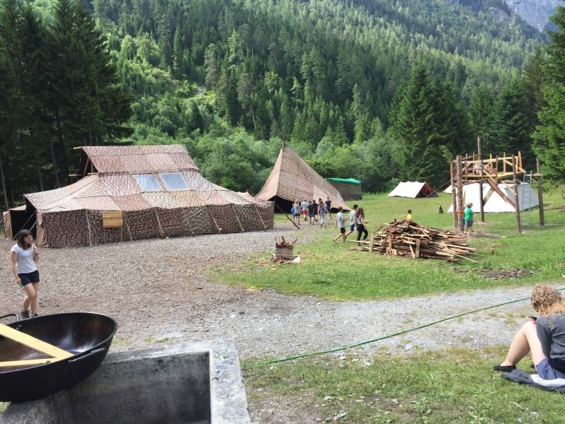 Zeltplatz Vättis