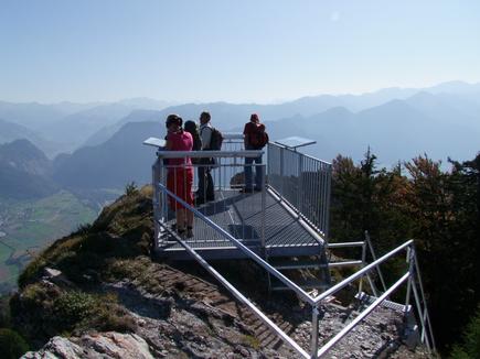 Aussichtsplattform Piz Alun St. Margrethenberg