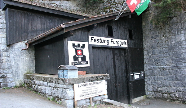 Eingang Festung Furggels