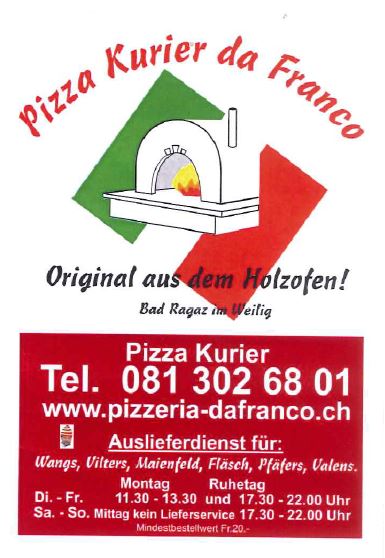 Pizzakurier da Franco