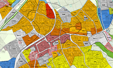 Zonenplan der Gemeinde Baar