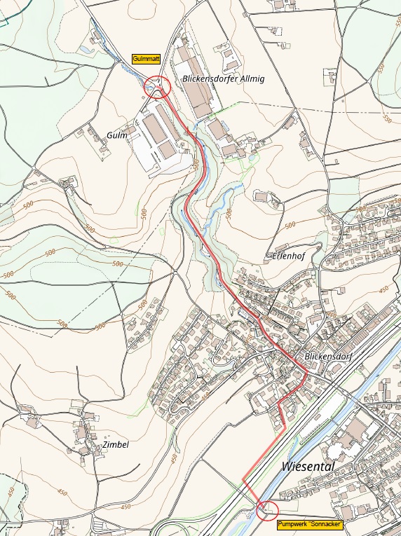 Situationsplan Blickensdorf