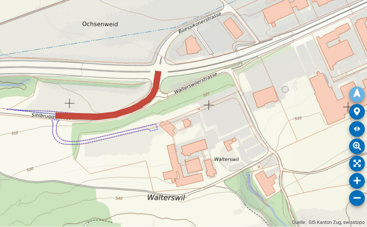Situationsplan Walterswil