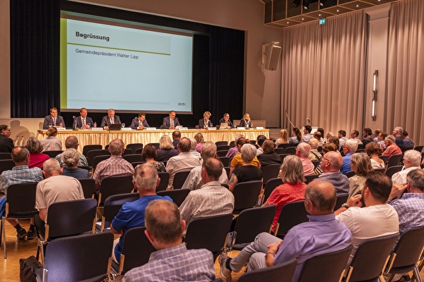 Gemeindeversammlung vom 14. Juni 2023