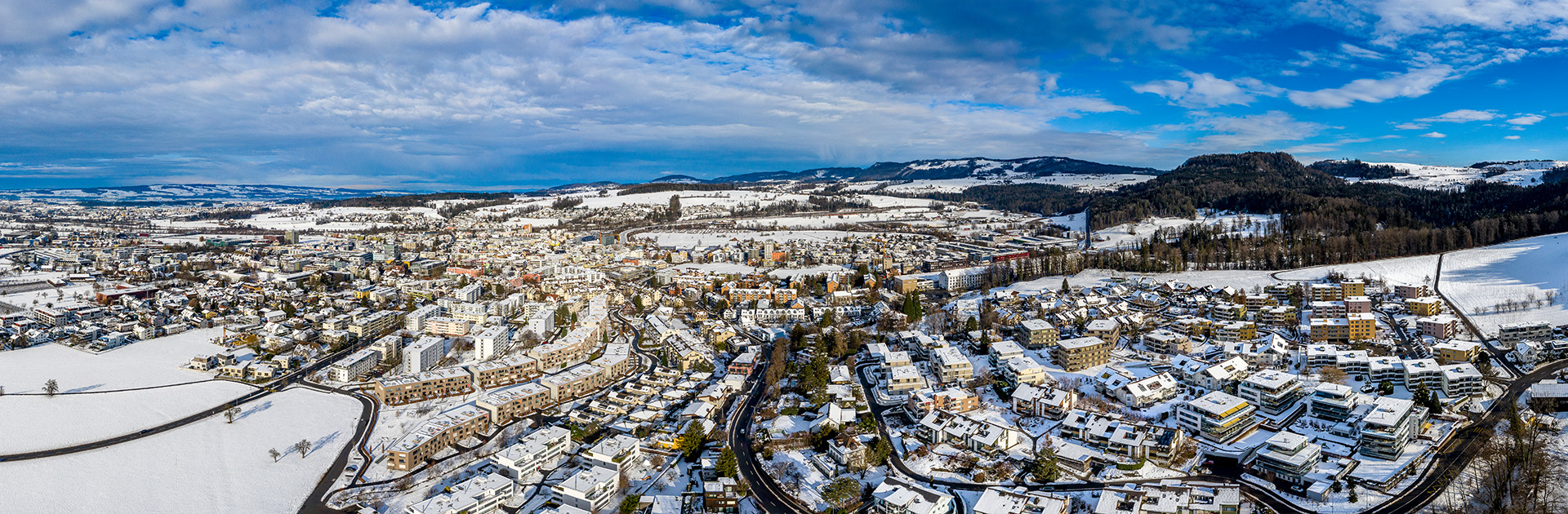 Winterimpression aus Baar