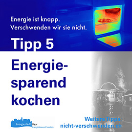 Tipp 5: Energiesparend kochen