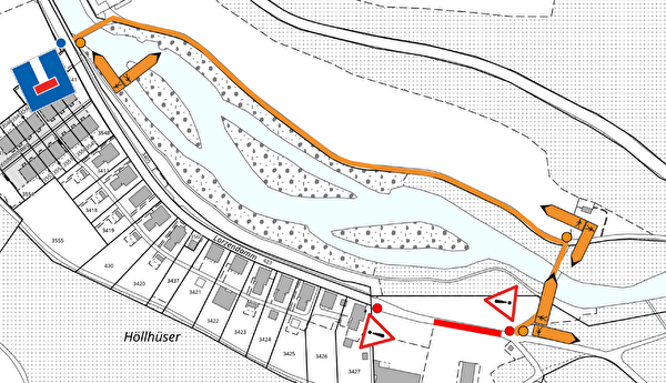 Situationsplan Lorzendamm