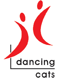Logo dancing cats