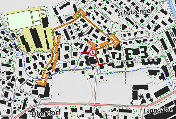 Umleitung Obermühle