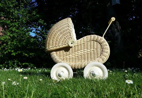 Geburt Kinderwagen