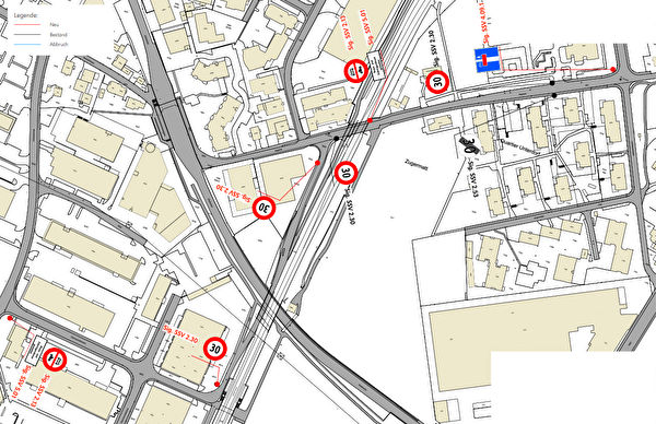 Situationsplan / Signalisationsplan