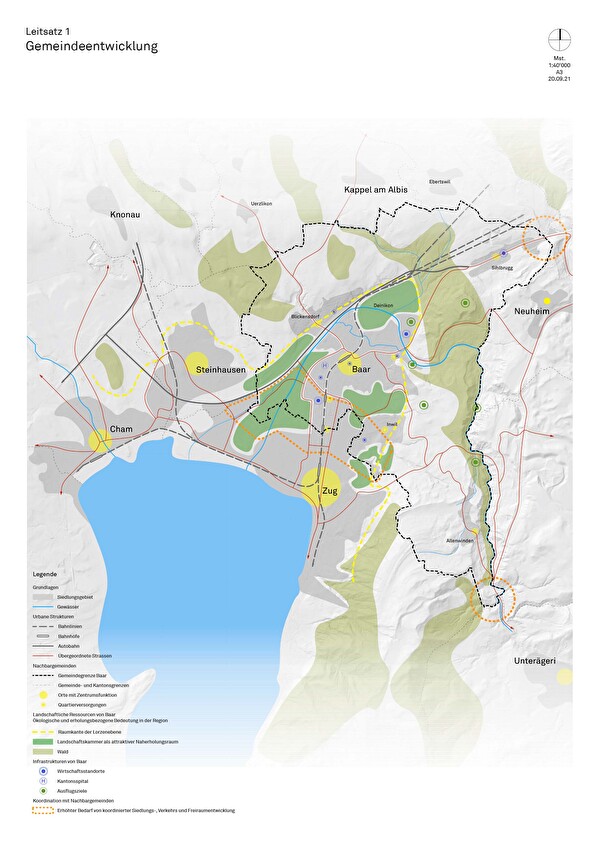 Pläne zur Räumlichen Entwicklungsstrategie: Gemeindeentwicklung