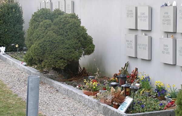 Grab bei Tod Gemeinde Eschenbach