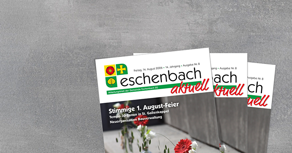 Eschenbach aktuell Ausgabe 08/2026