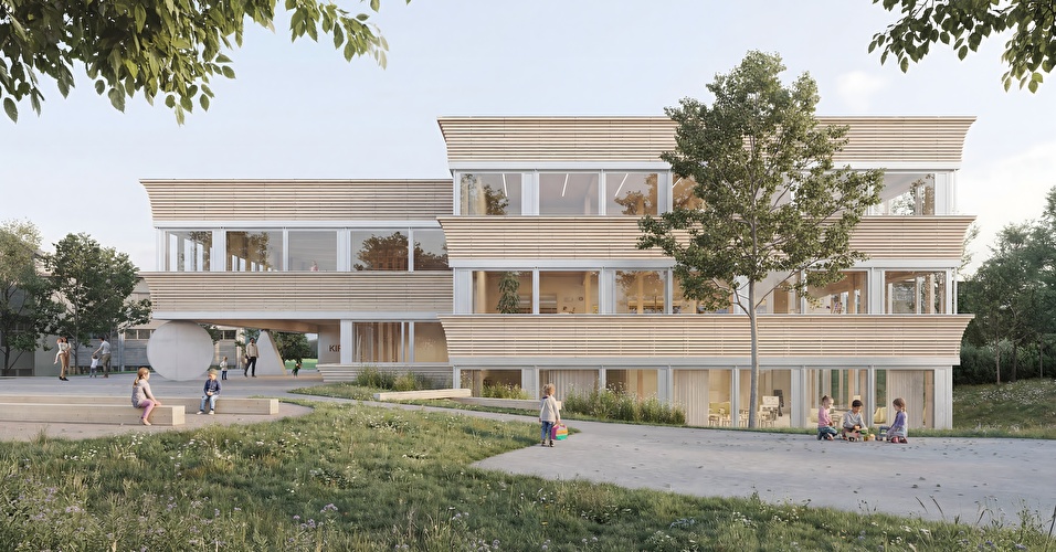 Abstimmungs Neubau 6-fach-Kindergarten Eschenbach