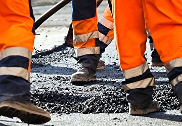 Baustelle Strasse