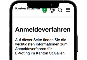 E-Voting anmelden