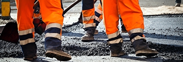 Baustelle Strasse