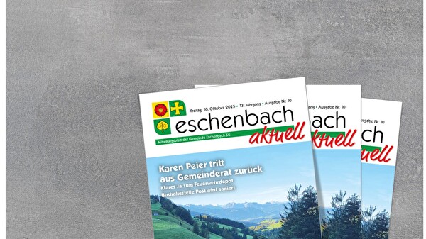 Eschenbach aktuell 10/2025