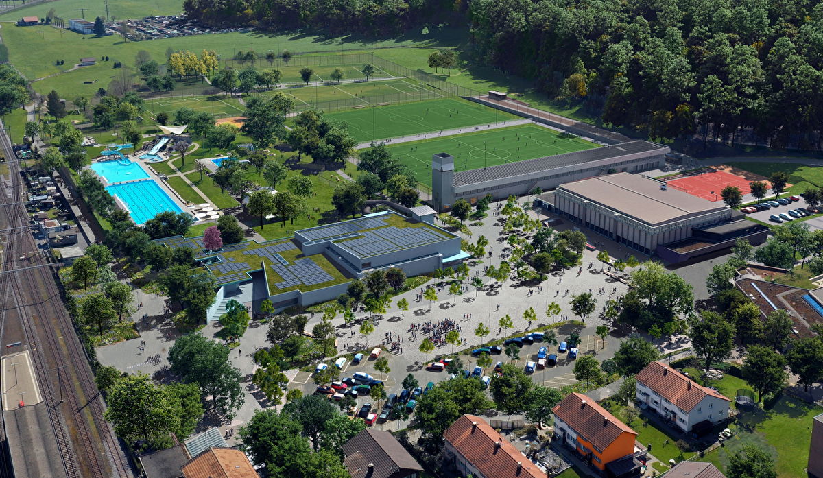 Eröffnungsfeier der Sportwelt Gossau