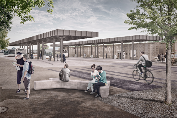 Visualisierung Bauprojekt