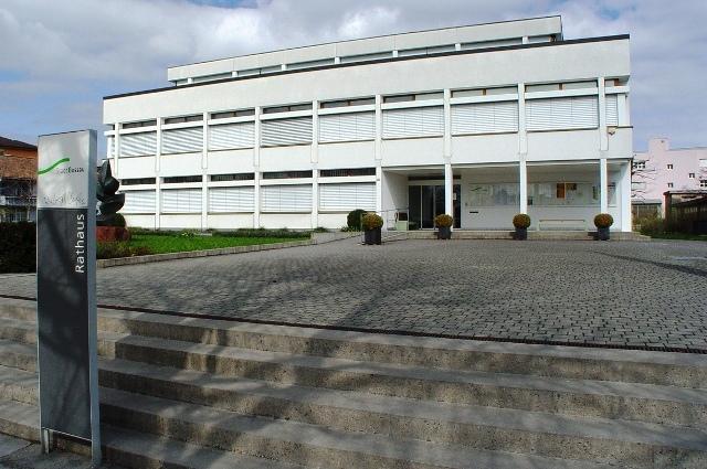 Das weisse Haus von Gossau: Das Rathaus wurde 1963 bezogen und 1992 erweitert.