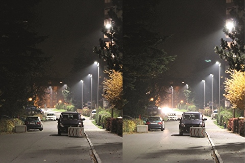 Fotos zwei Beleuchtungsarten
