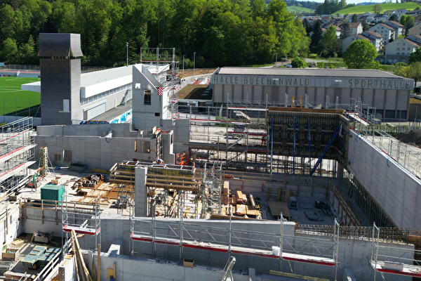 Baustelle Sportwelt