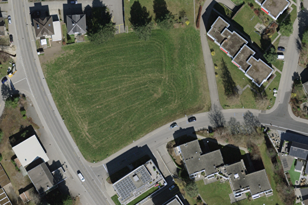 Flugaufnahme Planungsgebiet