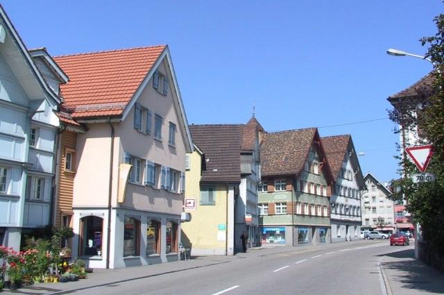 Aufgenommen vor der Umgestaltung Stadtkern 2012.