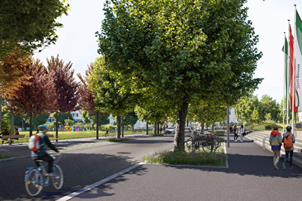 Visualisierung Bahnhofstrasse