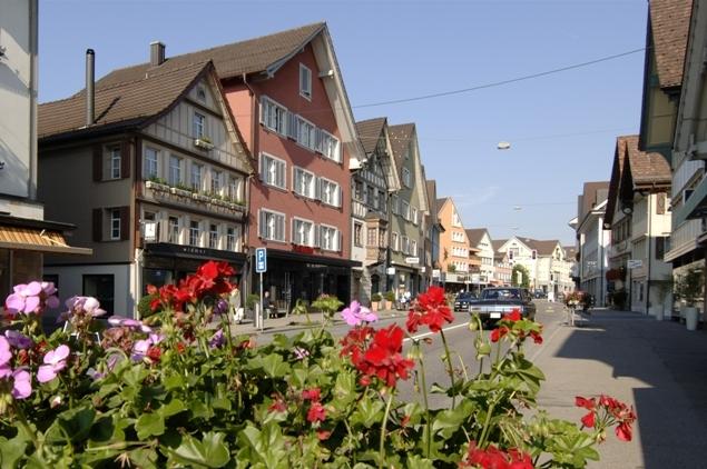 St. Gallerstrasse vor der Umgestaltung 2012.