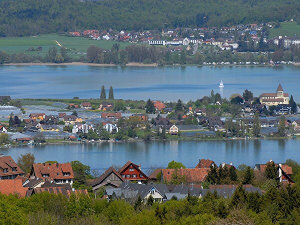 Sicht von Salenstein auf die Reichenau